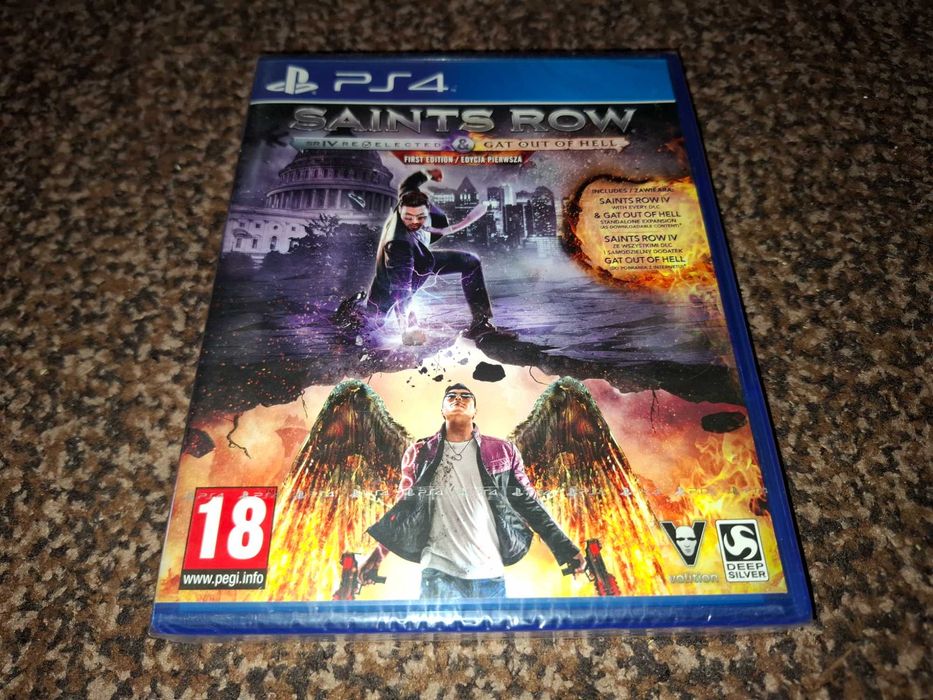 Saints Row IV Edycja Pierwsza PL [Nowa] Sony PS4