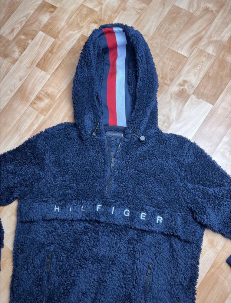 Шерпа анорак тедді tommy hilfiger