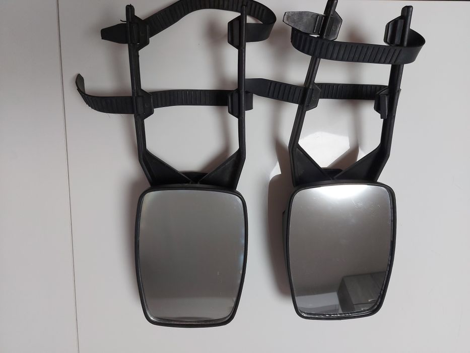 Lusterka do holowania przyczepy kempingowej