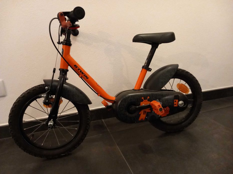 Bicicleta Criança Decathlon 500 Robot B'Twin 14" 3-5 anos