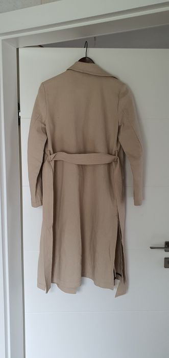 Nowy płaszcz lniany r.38 reserved