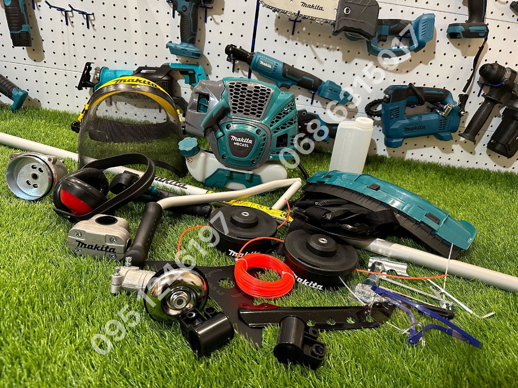 Бензо коса Makita MBC62L траворез кусторез Объем бака 1,2 л косилка
