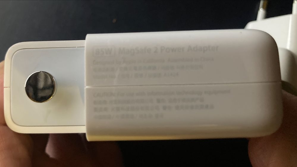 Adaptador/Carregador MagSafe 2 de 85W – Apple – Mod A1424