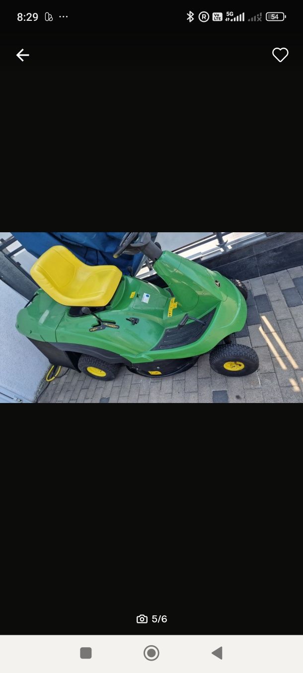 Kosiarka traktorek John Deere