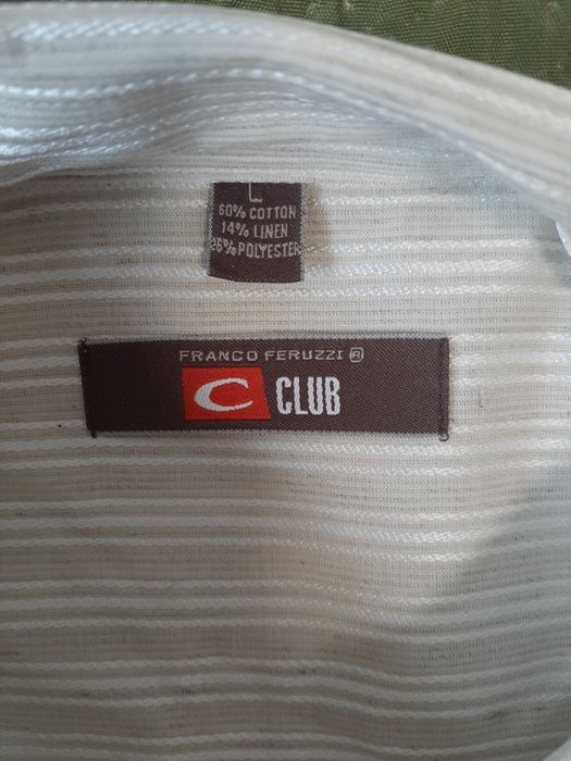 Koszula męska, 14%len