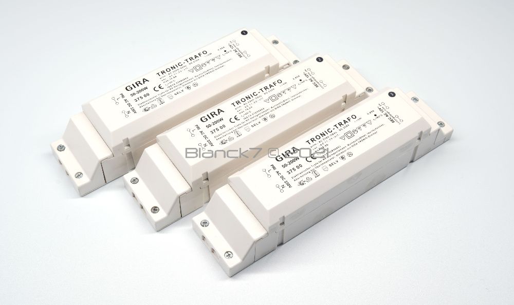 Gira tranformator Tronic – Trafo 50-200W 12V 3szt