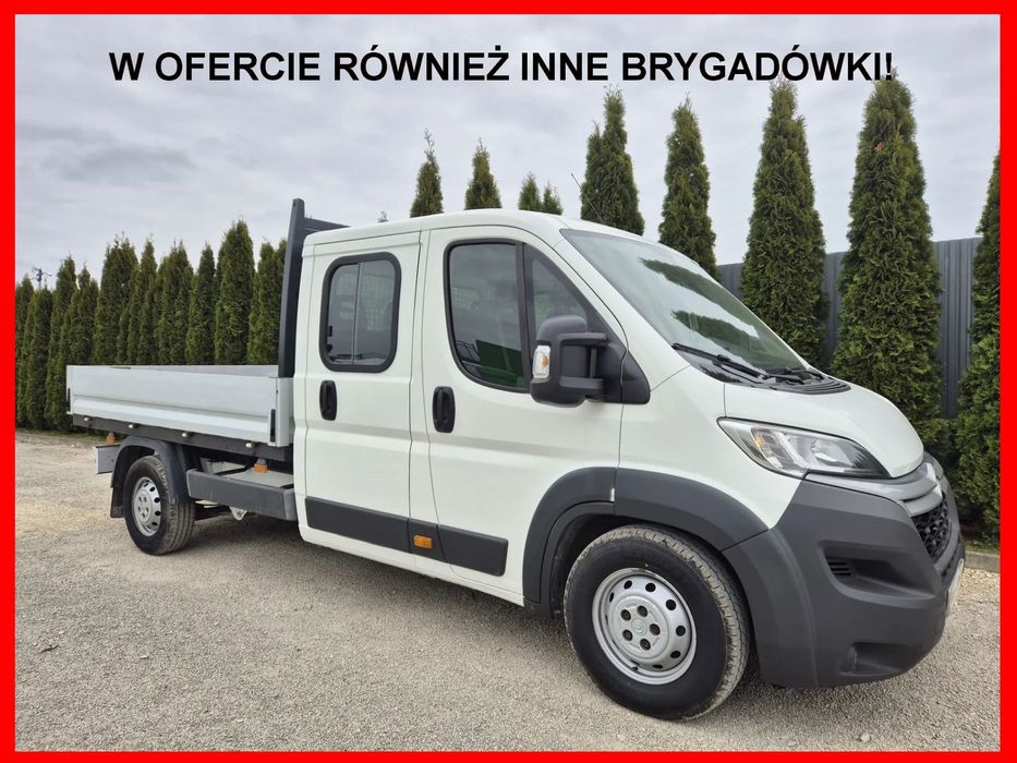 Citroën Jumper 2.2 130KM Brygadówka Dubel Kabina  Doka 7-osób, Ducato,Paka 3m, Klima, 121tys, Sprowadzony, TOP!