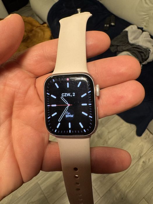 Smartwatch Apple Watch 9 41mm Rose Gold różowy GPS stan bdb