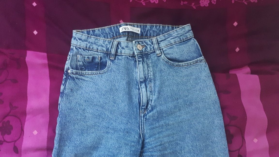 Nowe jeansy mom fit Zara M/L