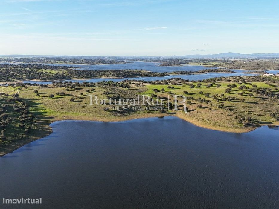 Herdade de 36,5ha na Barragem do Caia com Projeto Aprovado