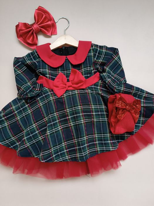 Святкова новорічна сукня плаття для дівчинки 80,90