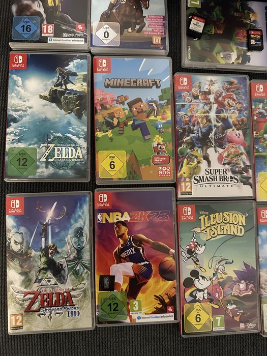 Sprzedam zamienię gry Nintendo Switch