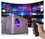 MEGA !! projektor rzutnik Android Wifi smart tv wifi FULL 4K bluetooth