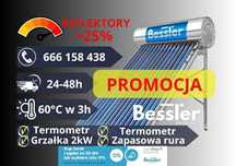 KOLEKTOR słoneczny CIŚNIENIOWY 100l, 150l, 200l, 240l - BESSLER.PL
