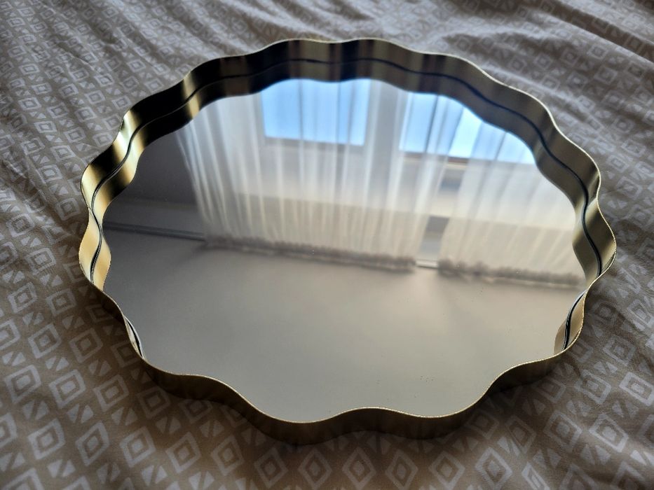Taca lustrzana ozdobna