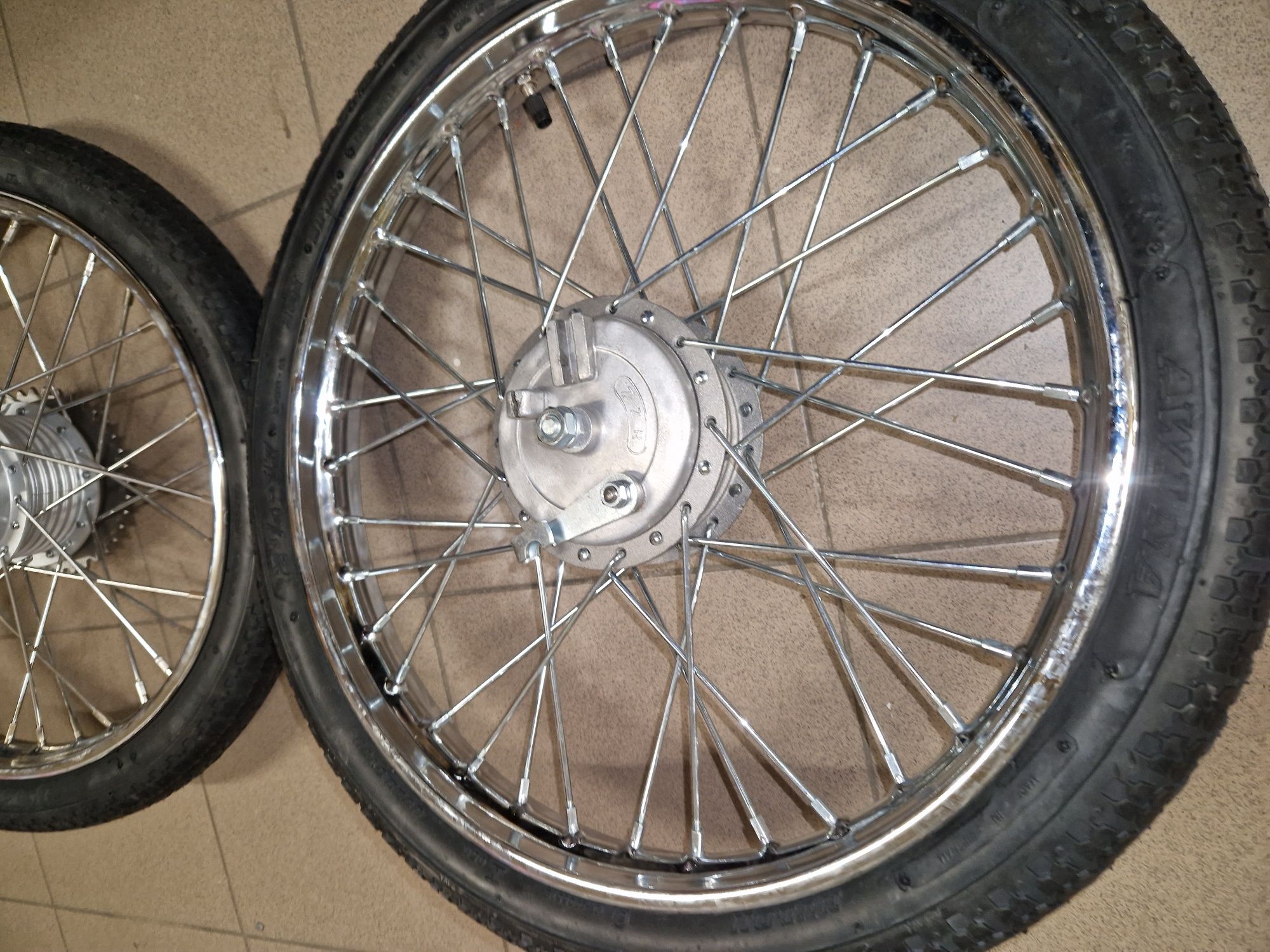 Odnowione kola wycentrowane kpl r19" Romet komar 2375/50t1