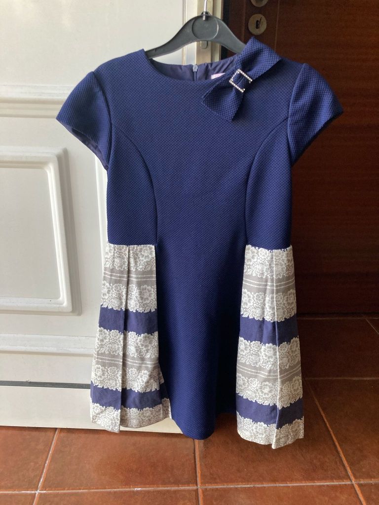 Vestido azul marca kiriki