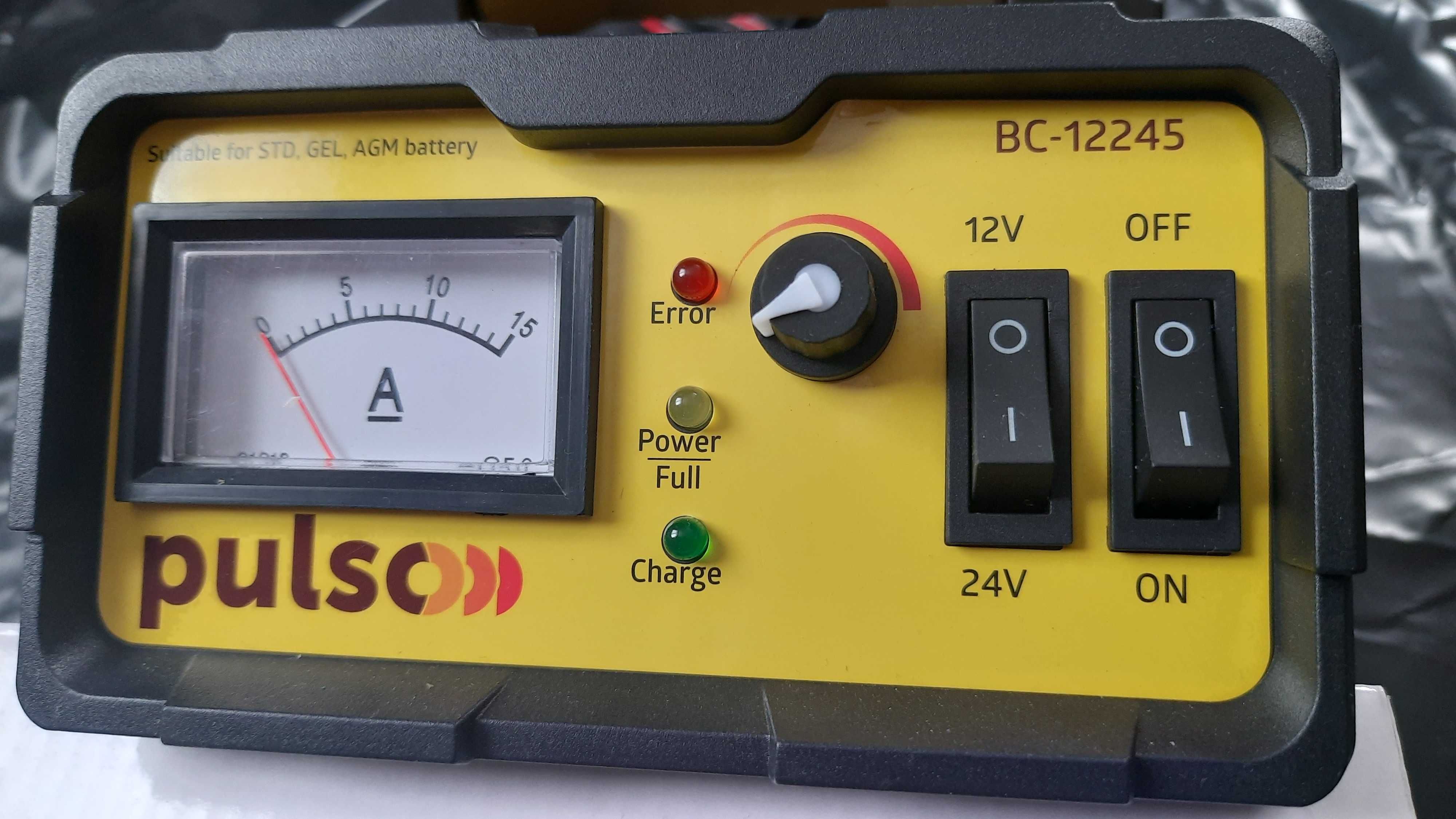 Полный контроль зарядное устройство pulso-12245 для акб 5-190 амп/час