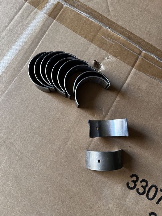 Вкладиші корінні Газ 51,52 00,5 / Вкладиші шатуна москвіч 412