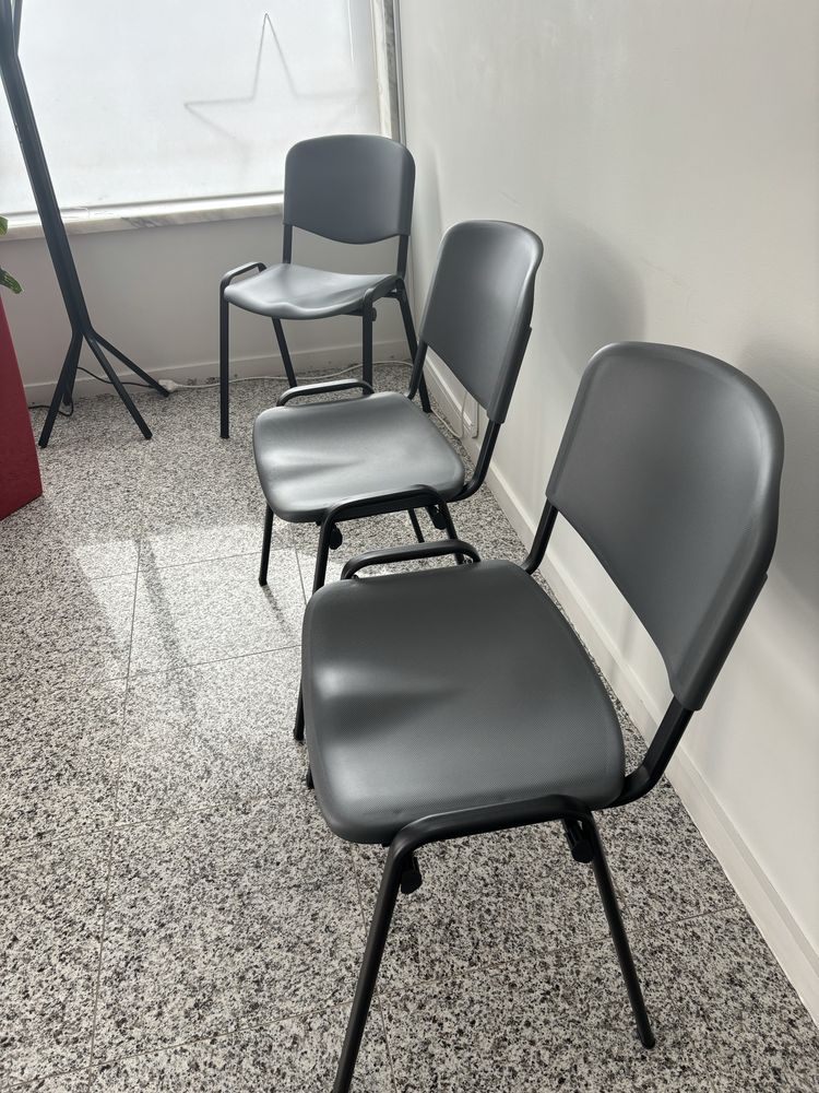 Cadeiras de recepção