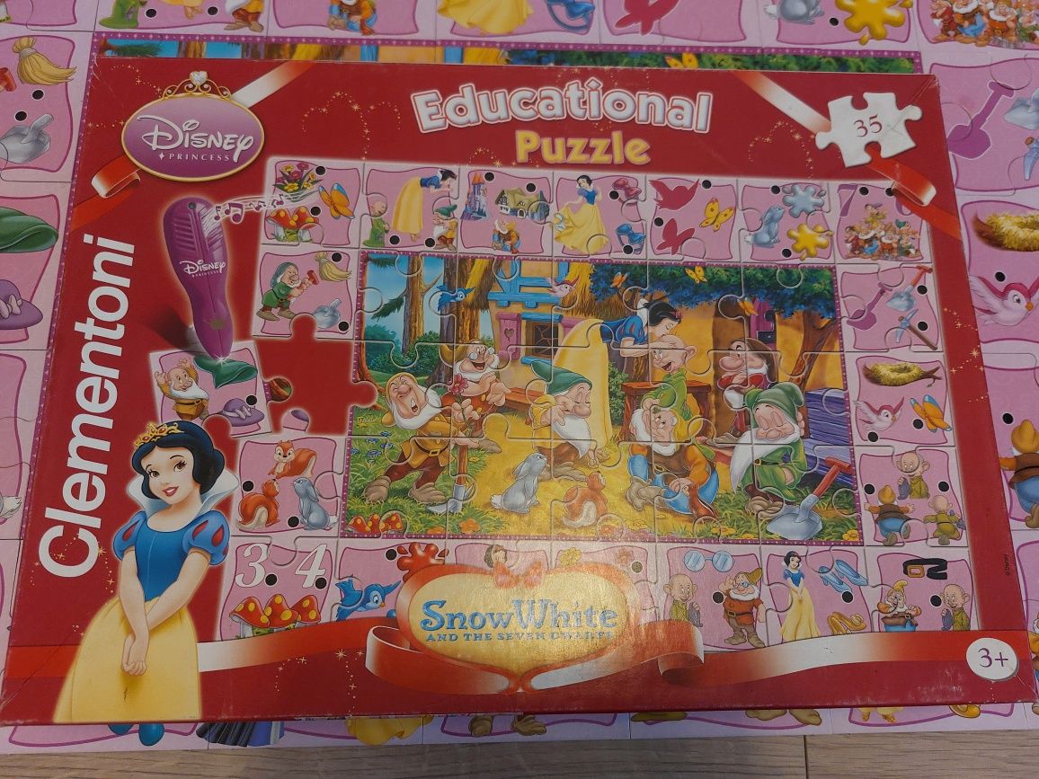 Interaktywne puzzle Clematoni Snow White