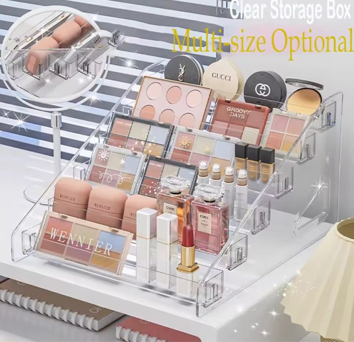 Organizador Transparente de Maquiagem — Acrílico