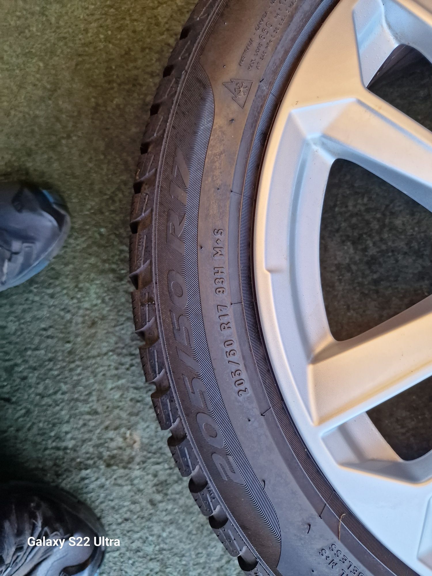 Koła zimowe 17 5×112 Audi A3 S3 Vw Caddy Turan Skoda Octavia 7mm