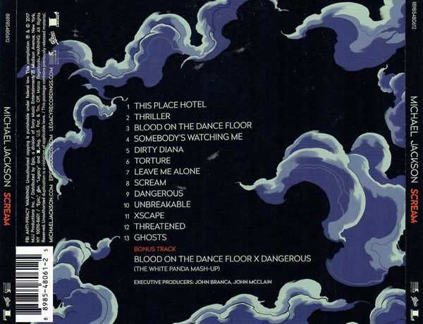 MICHAEL JACKSON- SCREAM - CD -płyta nowa , zafoliowana