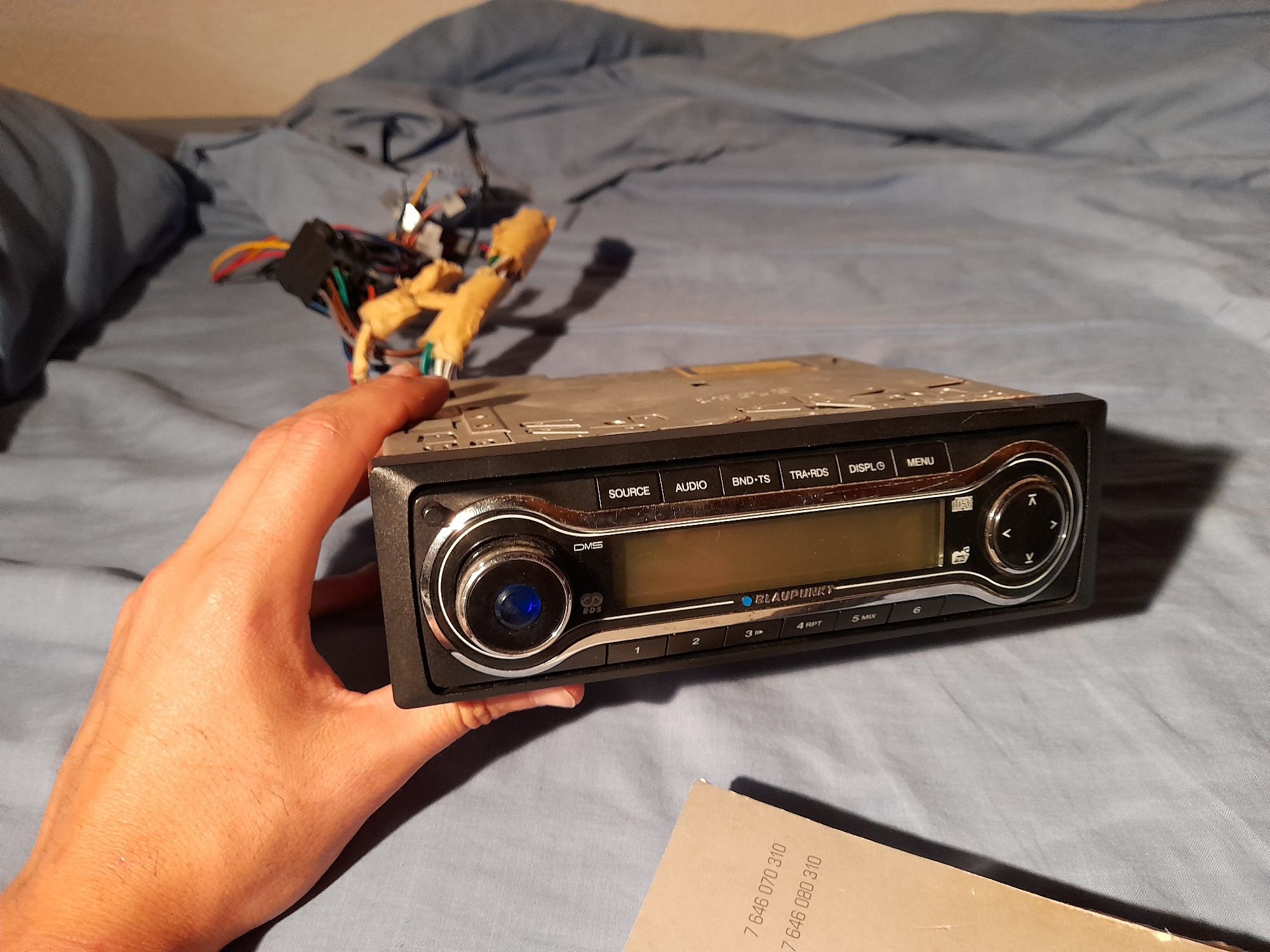 Rádio blaupunkt pra carro