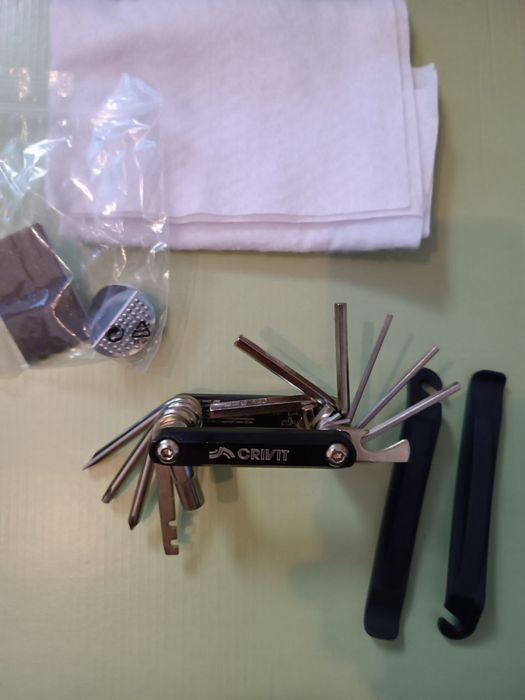 Набір інструментів для ремонту велосипеда велонабір Crivit