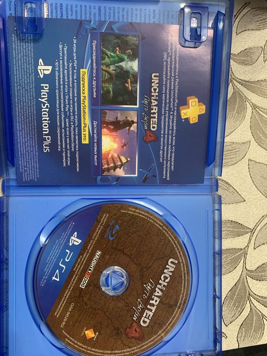 Продам игру для PS4. Uncharted 4