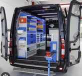 Armários para oficina e para carrinhas de trabalho