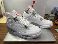 Jordan4RetroWhiteOreoMeskieCasualoweTrampki r.37.5
