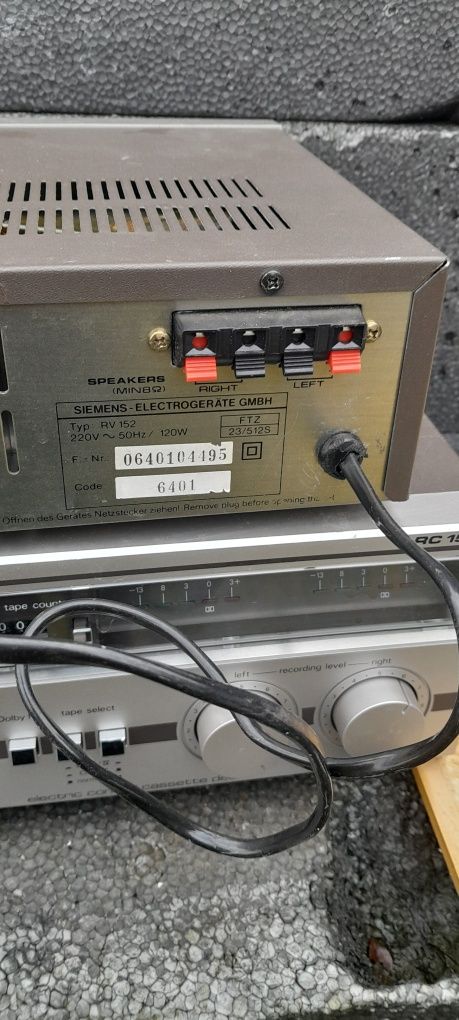 Wzmacniacz siemens Rv 152