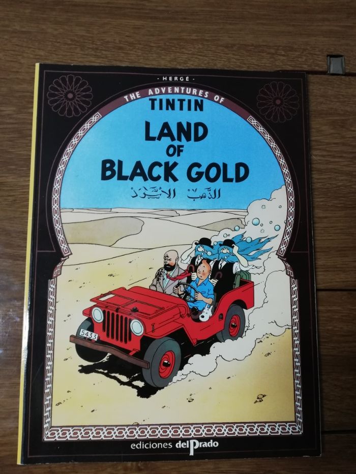 4 Livros The Adventures of Tintin - Edição em Inglês