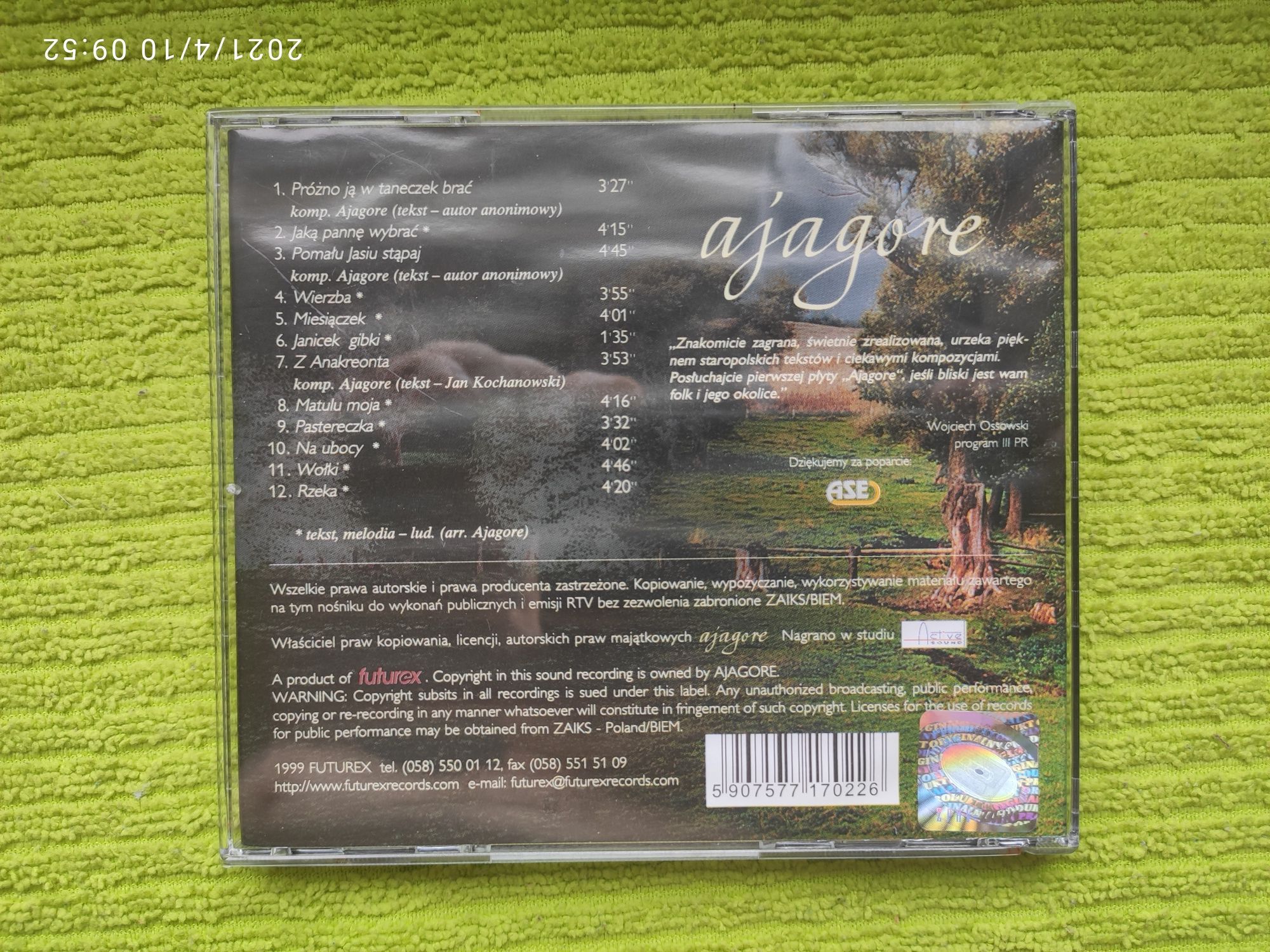 Ajagore - Ajagore cd