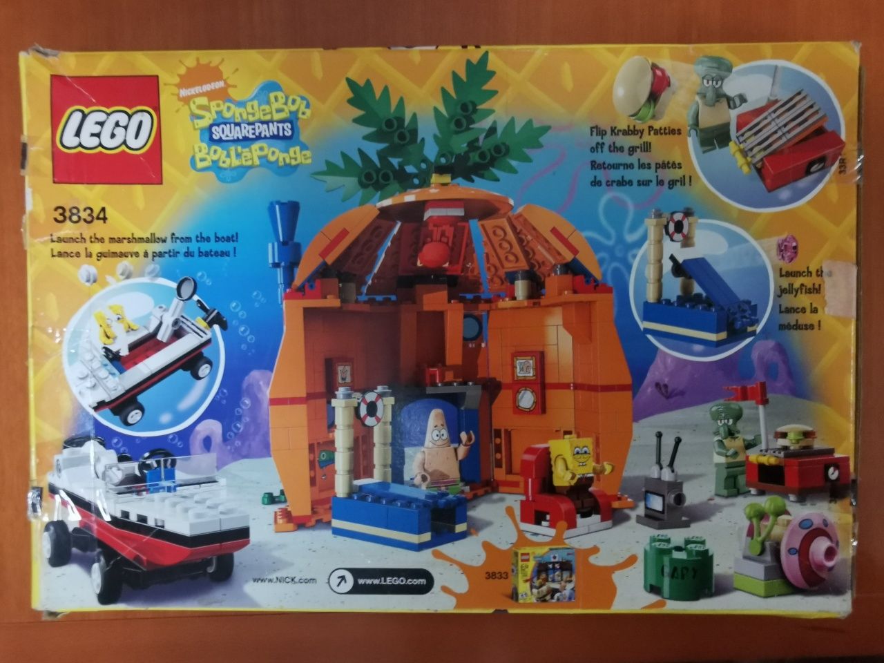 Lego 3834 SpongeBob neighbors at bikini bottom