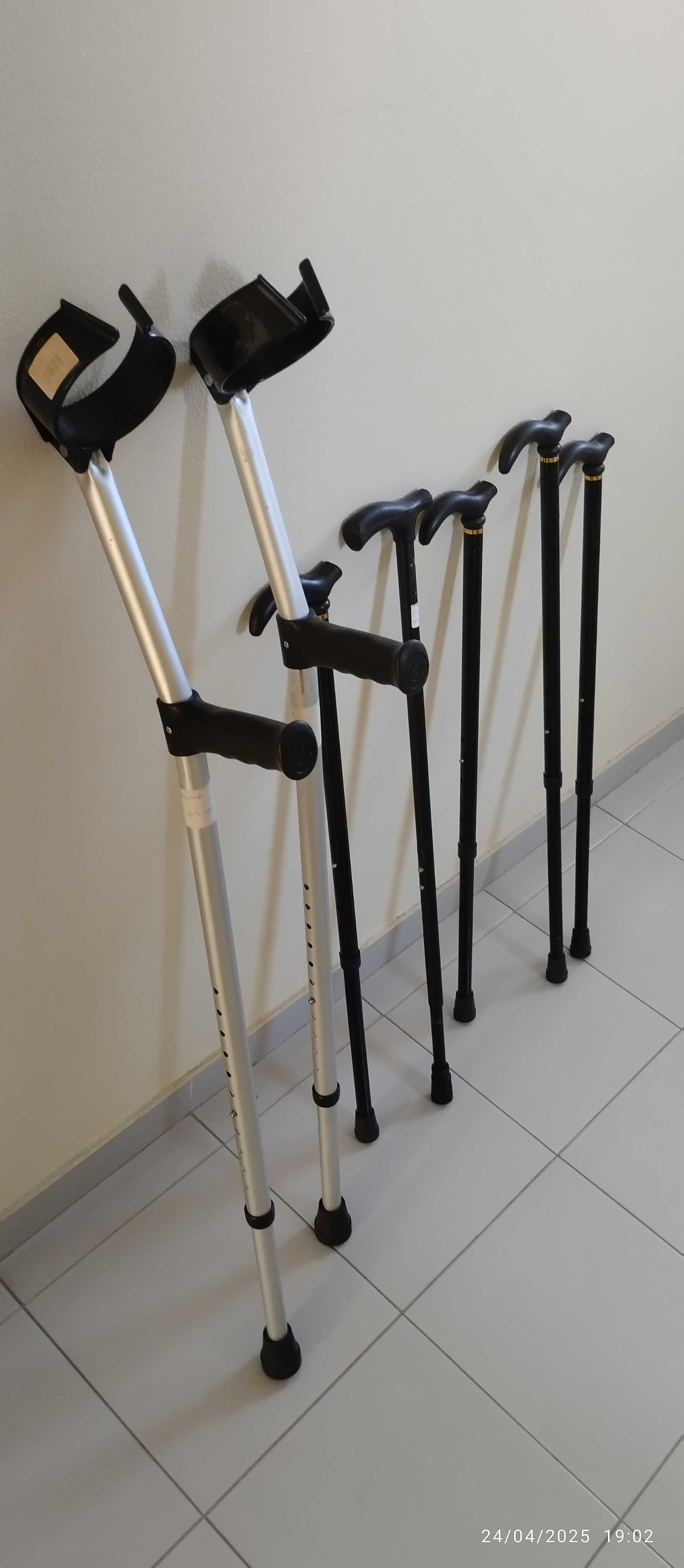 Conjunto de Bengalas e Muletas