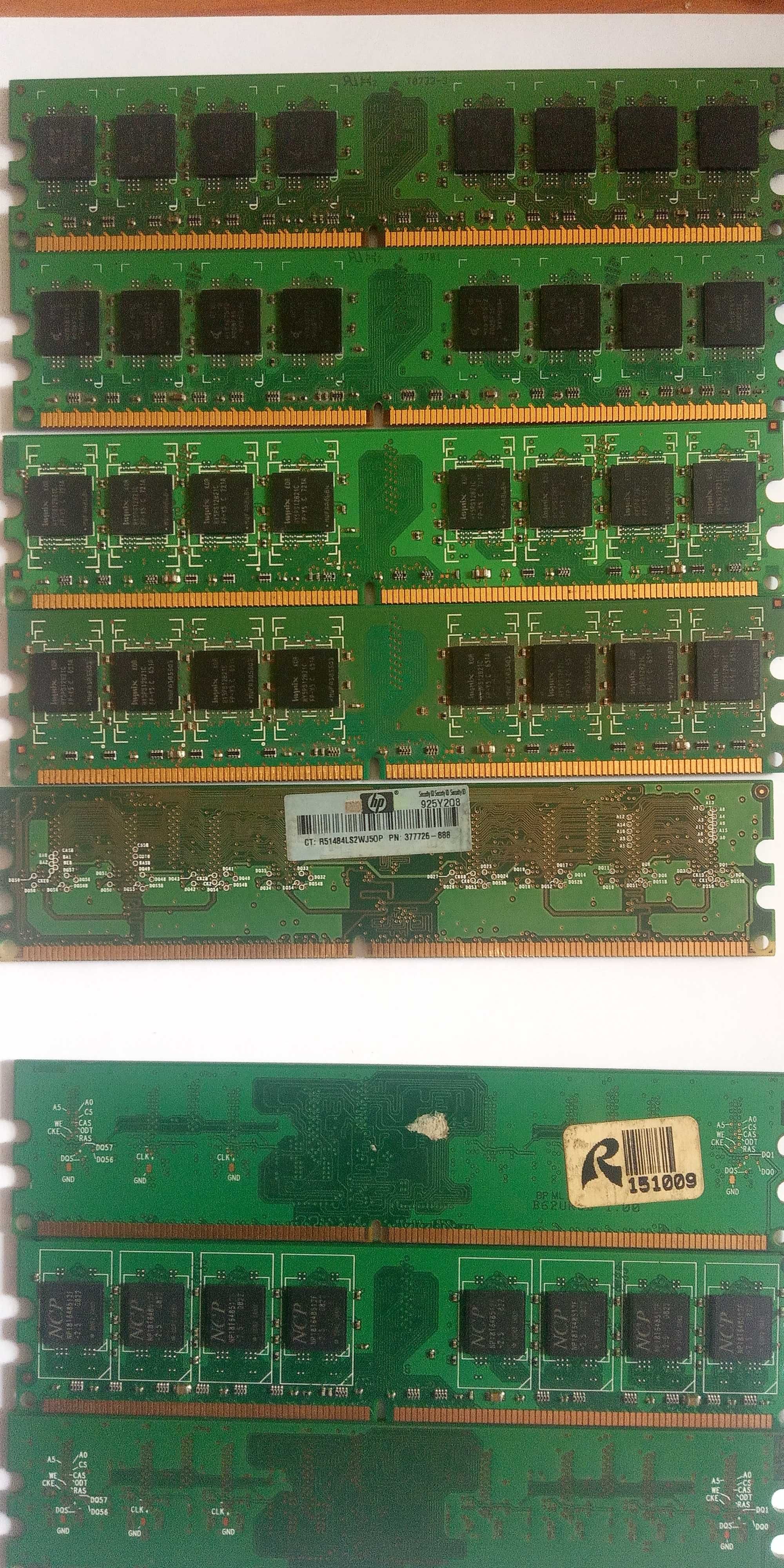 Память DDR2 ДДР2 1 Гб, 1Gb