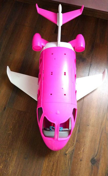 Zabawka dla dziewczynki samolot barbie jeździ duży