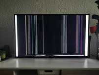 Samsung UE40MU6100U Smart Tv uszkodzony ekran