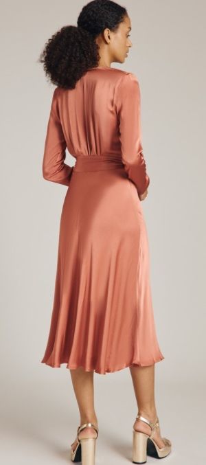 ZARA, шовкове, міді, плаття, сукня
