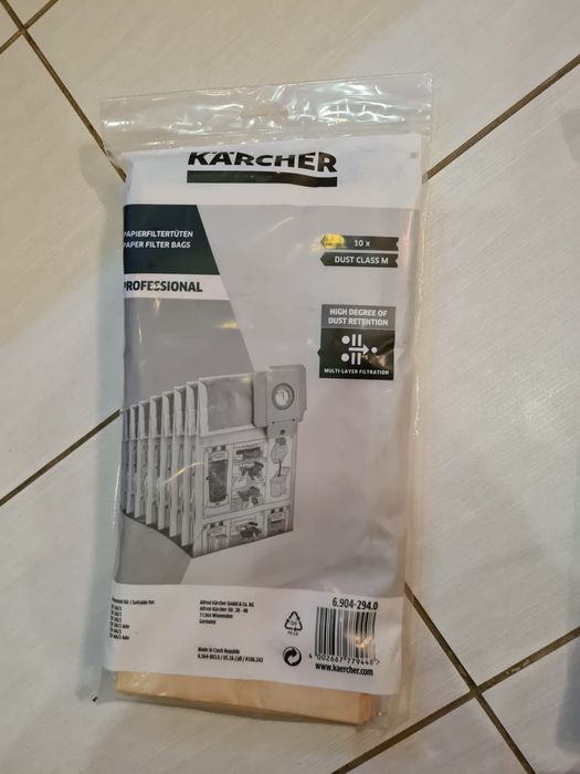Karcher worki do odkurzacza  6.904.294.0 (10szt.)  NOWE