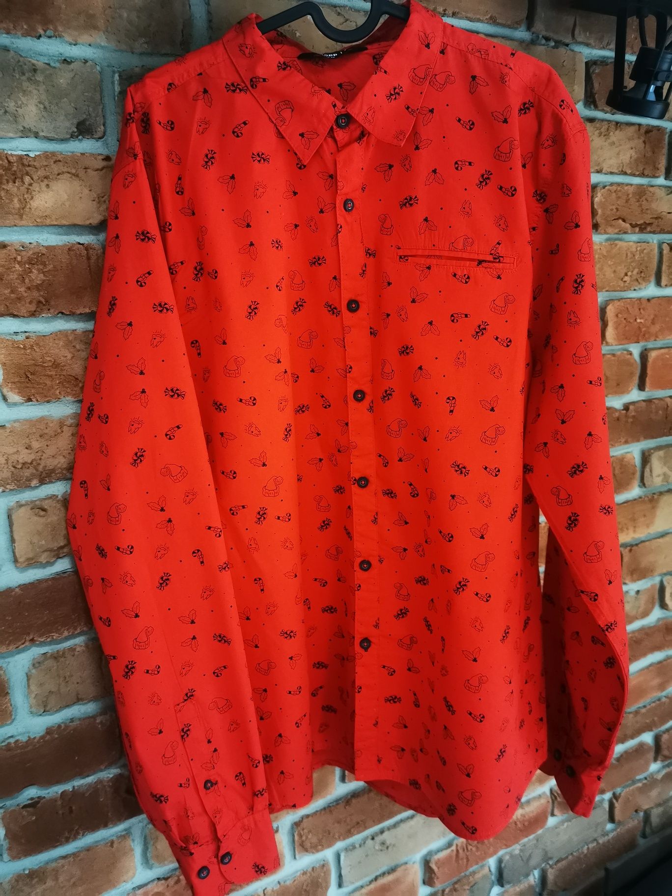 Koszula męska cropp XL świąteczna