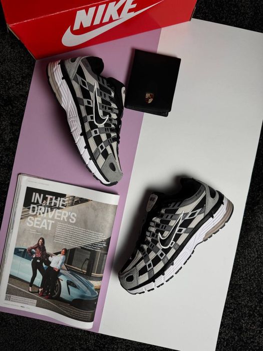 Жіночі кросівки Nike P-6000 Fleece Black Grey