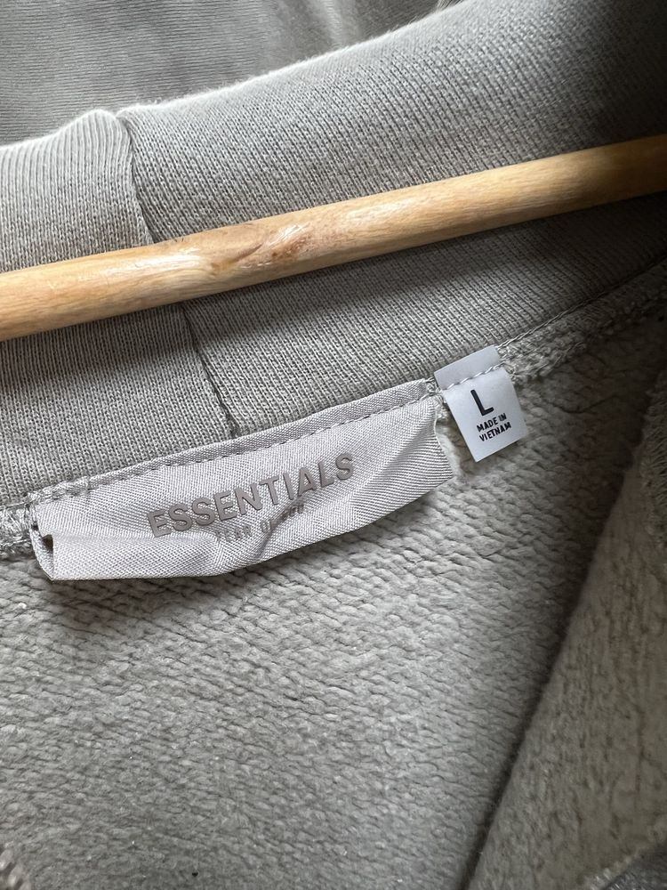 Зіп Худі Fear Of God FOG Essentials Logo