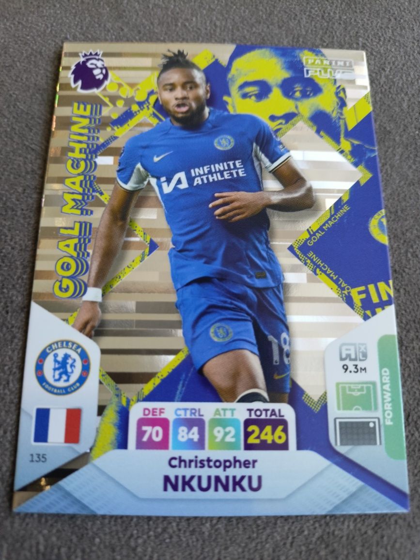 Premier league Panini Plus Christopher Nkunku Goal machine