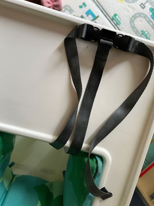 Krzesełko do karmienia Ikea Antilop z dodatkami