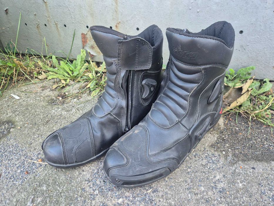 Buty motocyklowe Seca krótkie rozmiar 43 stan bdb