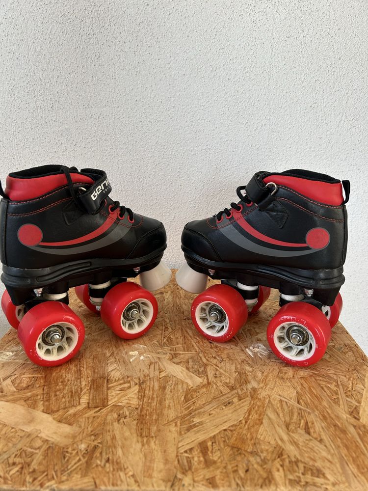 Patins de 4 rodas para criança
